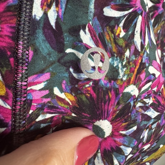 Lululemon Swift Speed High-Rise Tight Size 4 Floral Electric Multi  Bright‎ - Picture 5 of 9